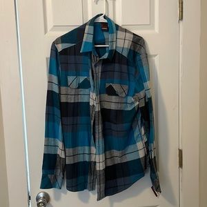 Tony Hawk Flannel NWT Blue